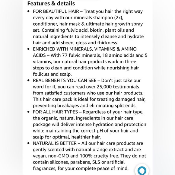 Moérie Ultimate Grow & Repair Set - shampoo, conditioner, hair mask, and spray - Picture 6 of 6